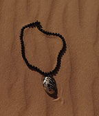 Noa Natural Onyx & Shell Necklace